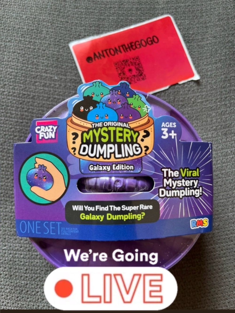 Crazy Fun The Original Mystery Dumpling: Galaxy Edition - NEW SEALED - RARE